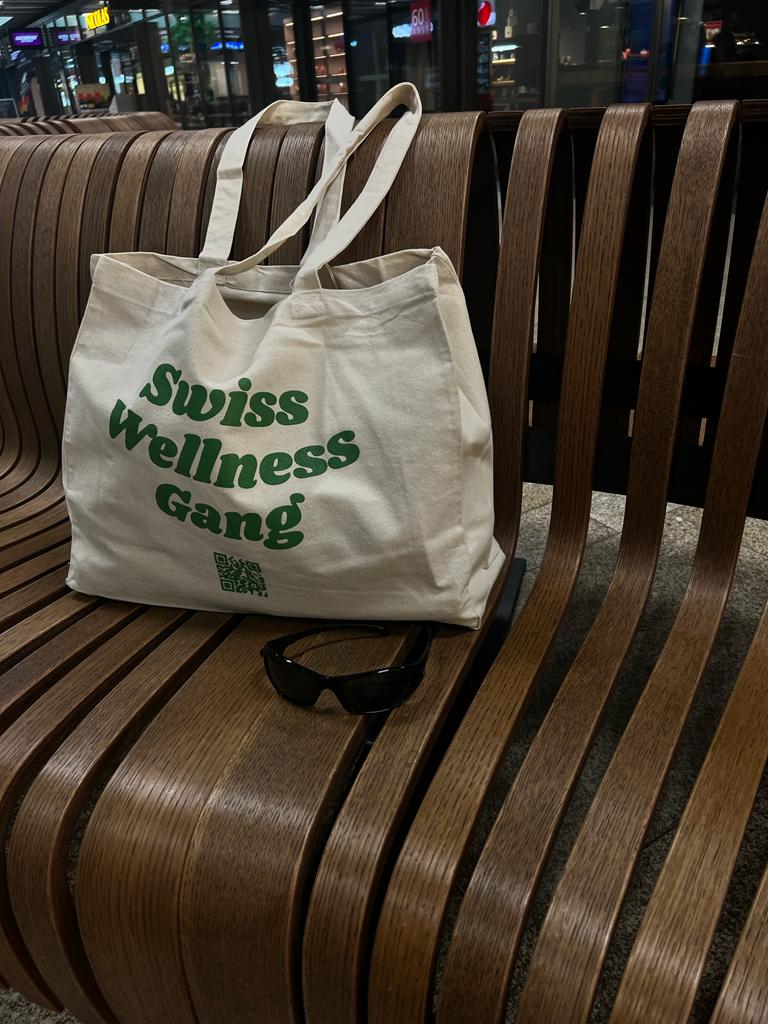 Cabas Tote Bag in Green